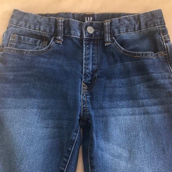 Boys Gap Size 12 jeans - regular stretch straight - Picture 2 of 4